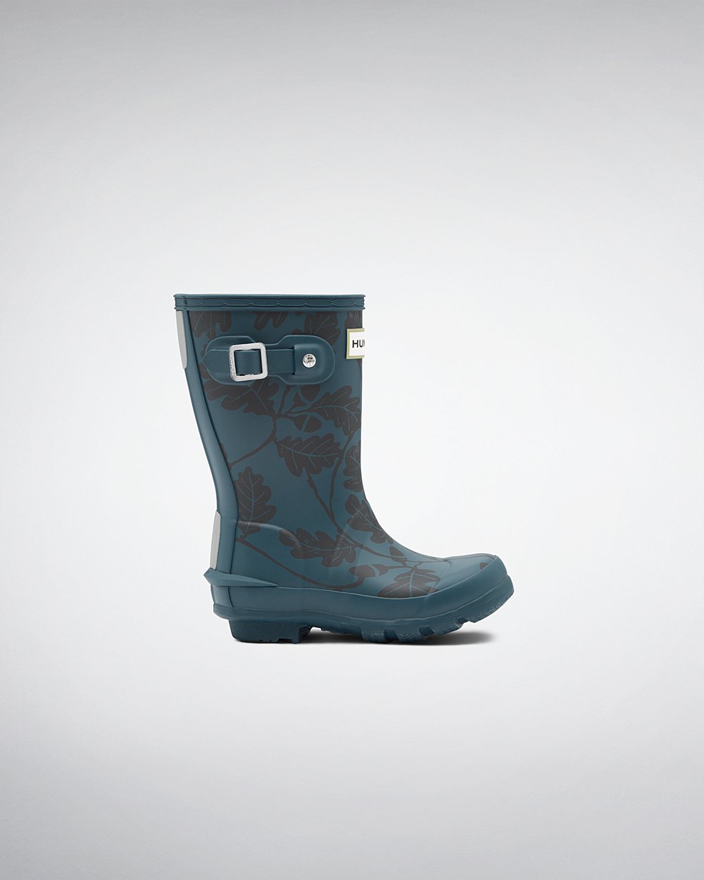 Botas De Agua Original Big National Trust Print Hunter Niños - Azules - 279381OFR